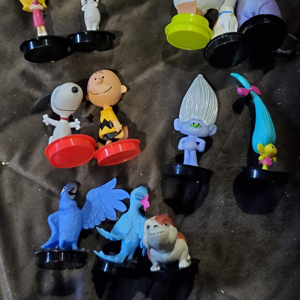 Cinema action figures Toppers lot